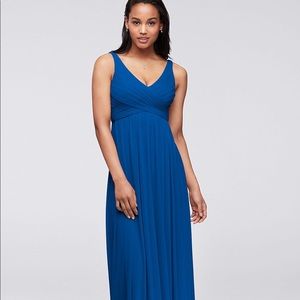 David’s Bridal Dress F15933 in Morning Glory Color